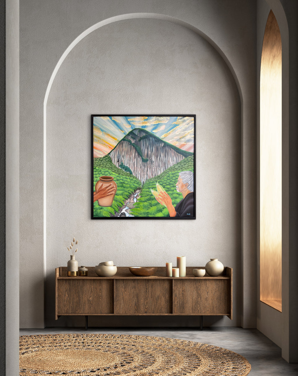 Pintura original sobre lienzo