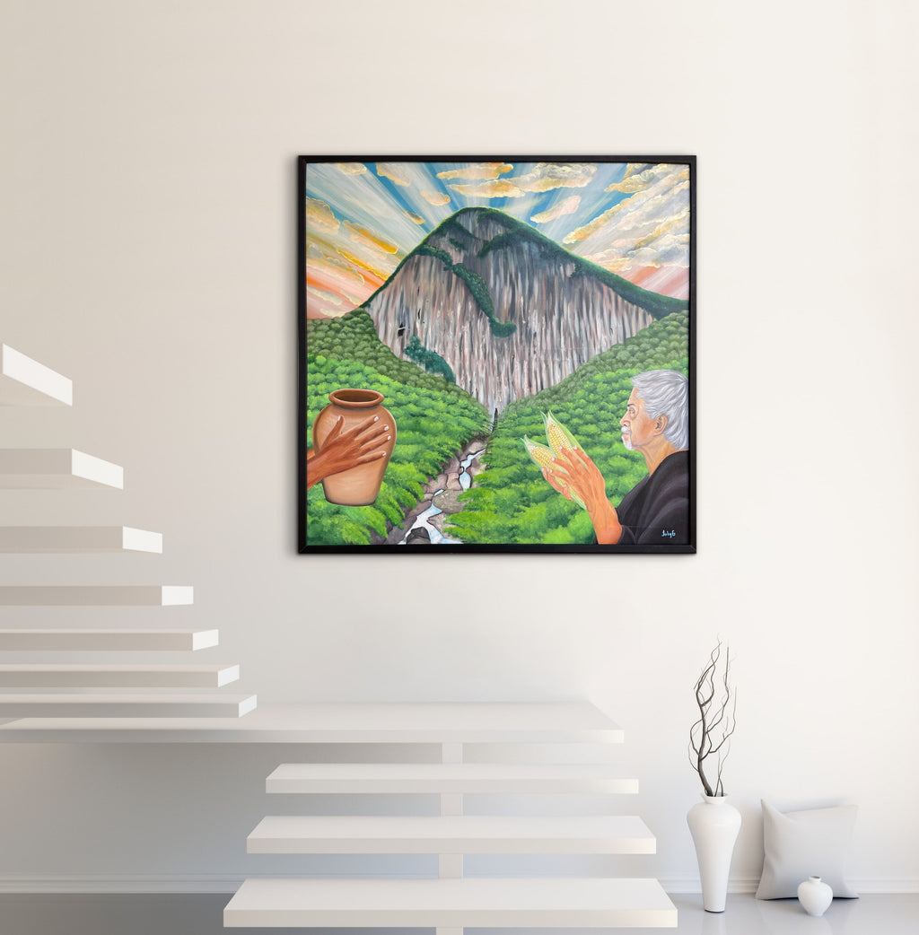 Pintura original sobre lienzo