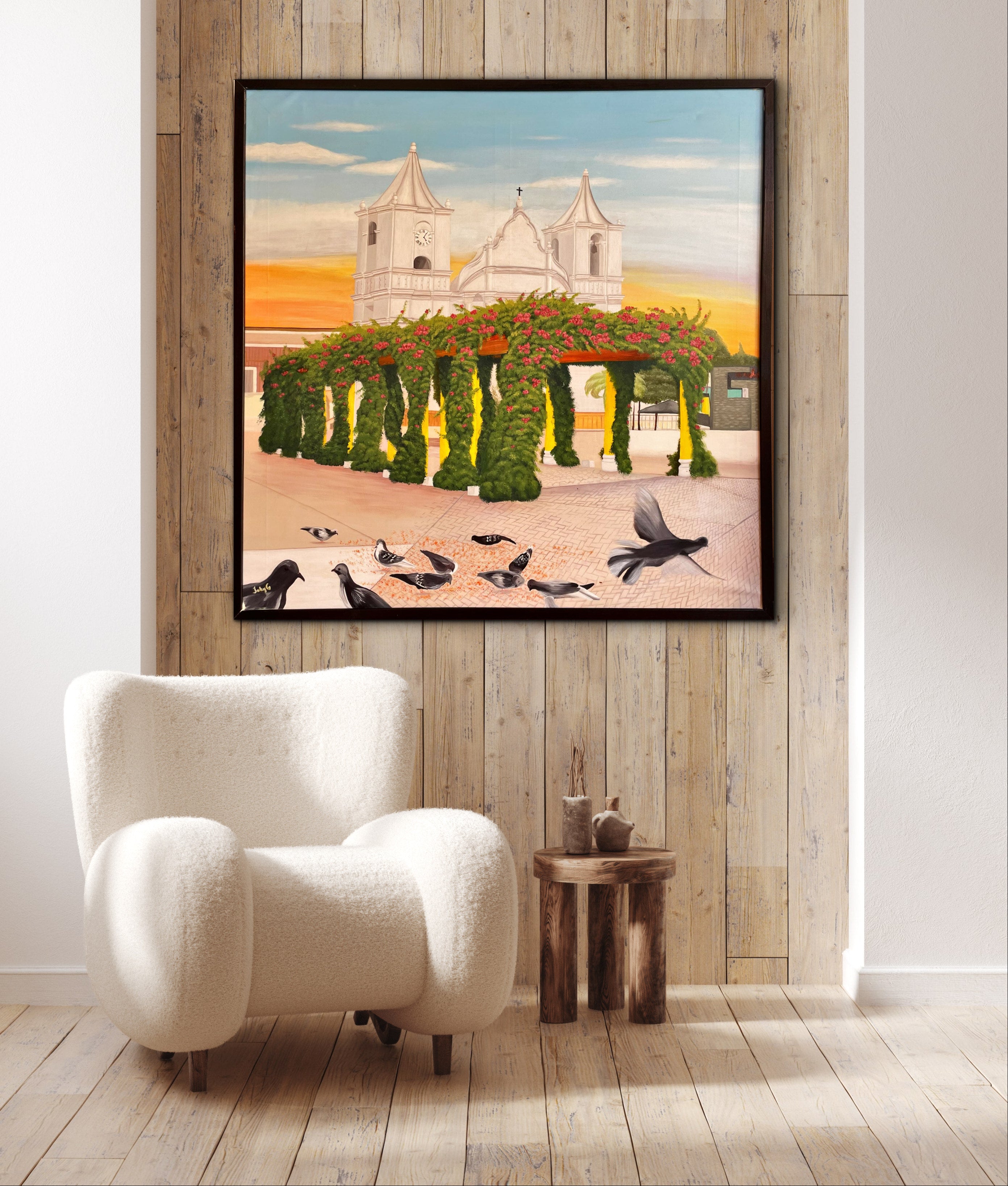 Pintura original sobre lienzo