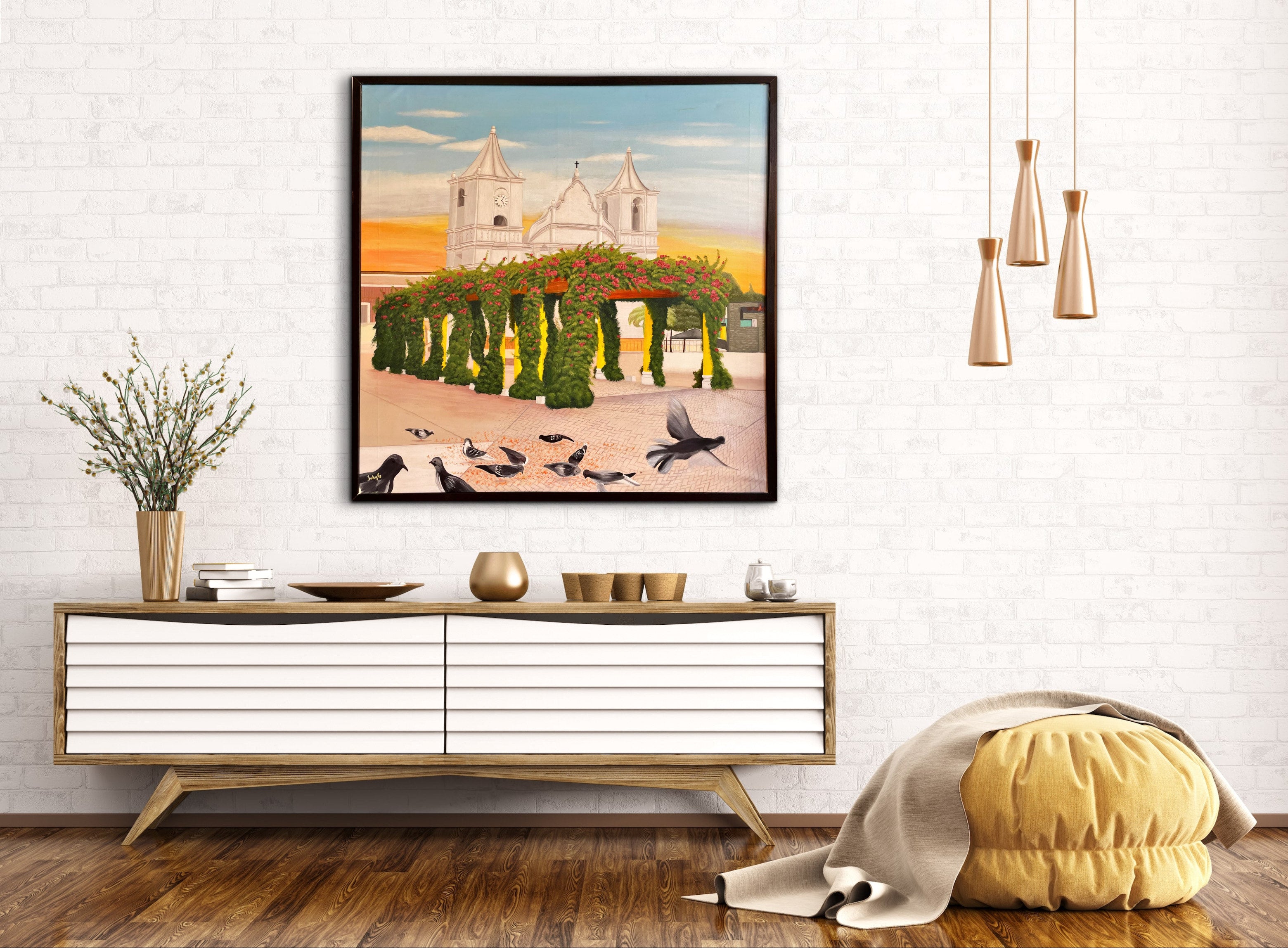 Pintura original sobre lienzo